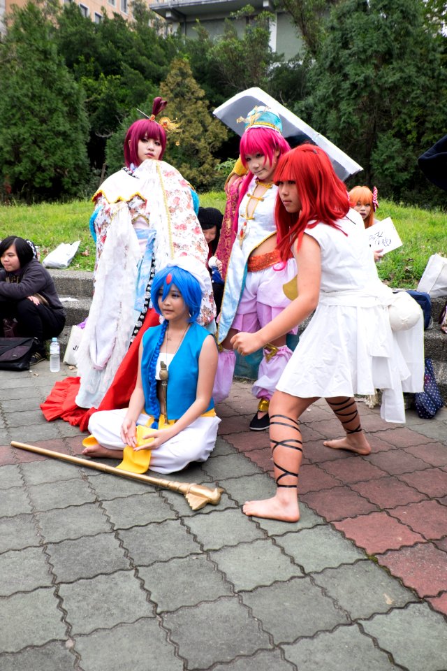 Cosplayers Group of Magi in CWT39 20150228