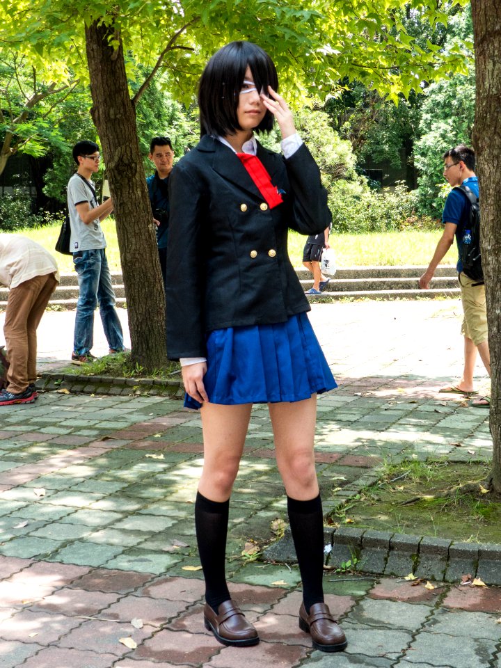 Cosplayer of Mei Misaki from Another 20140726