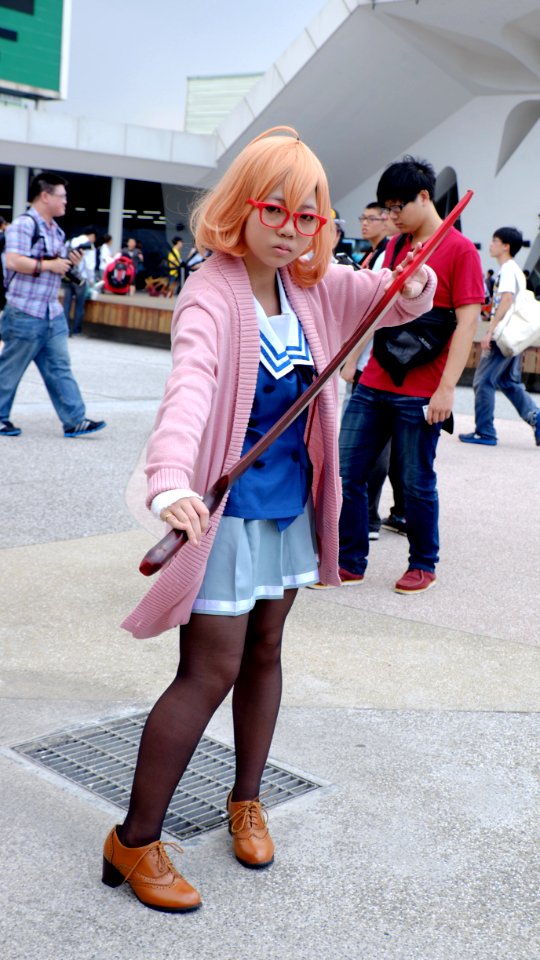 Cosplayer of Mirai Kuriyama, Beyond the Boundary in PF22 20150509