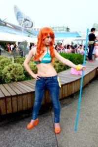 Cosplayer of Nami, One Piece at PF24 20160508a