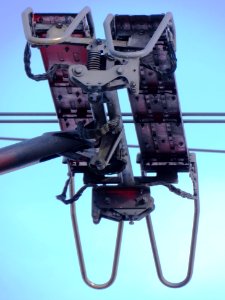 Current collector of electric locomotive 2ES6 (02)