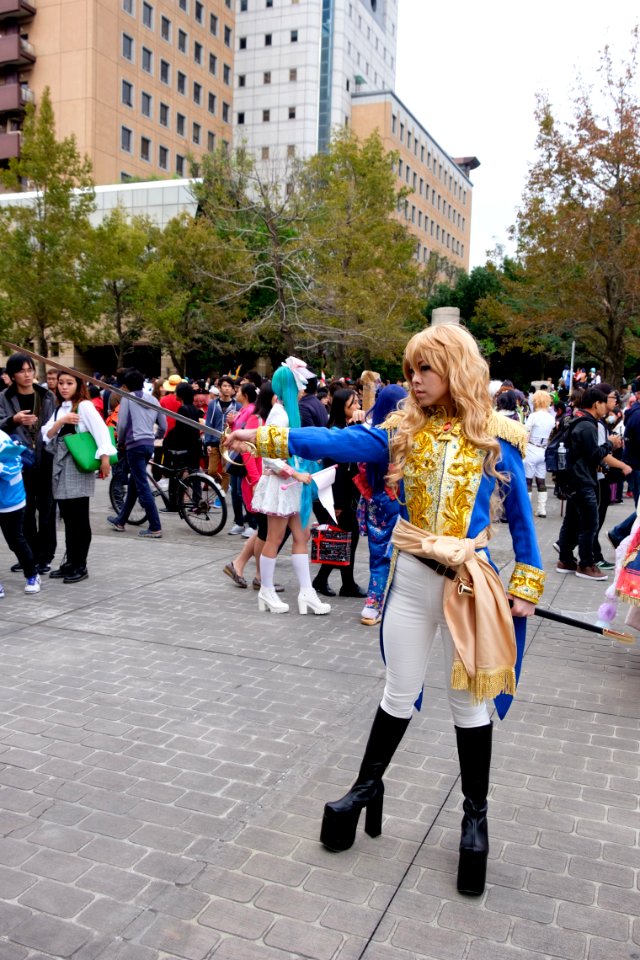 Cosplayer of Oscar François de Jarjayes, The Rose of Versailles at CWT41 20151212b