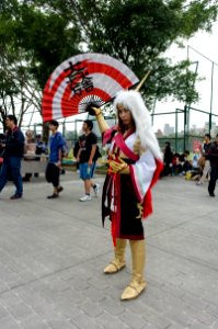 Cosplayer of Mitsunari Ishida, Sengoku Musou 3 in CWT39 20150228