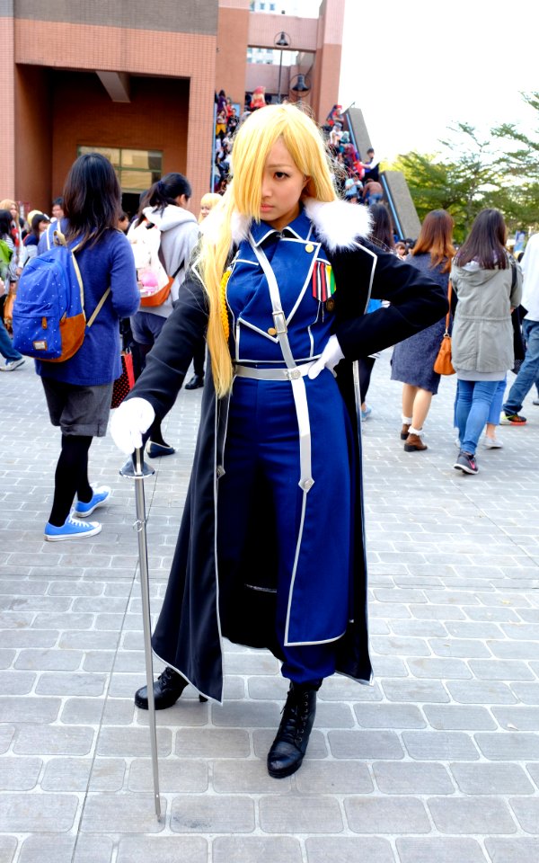 Cosplayer of Olivier Mira Armstrong, Fullmetal Alchemist in CWT42 20160213