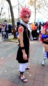 Cosplayer of Natsu Dragneel, Fairy Tail at CWT42 20160213