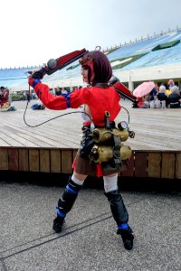 Cosplayer of Mumei, Kabaneri of the Iron Fortress at PF24 20160508a