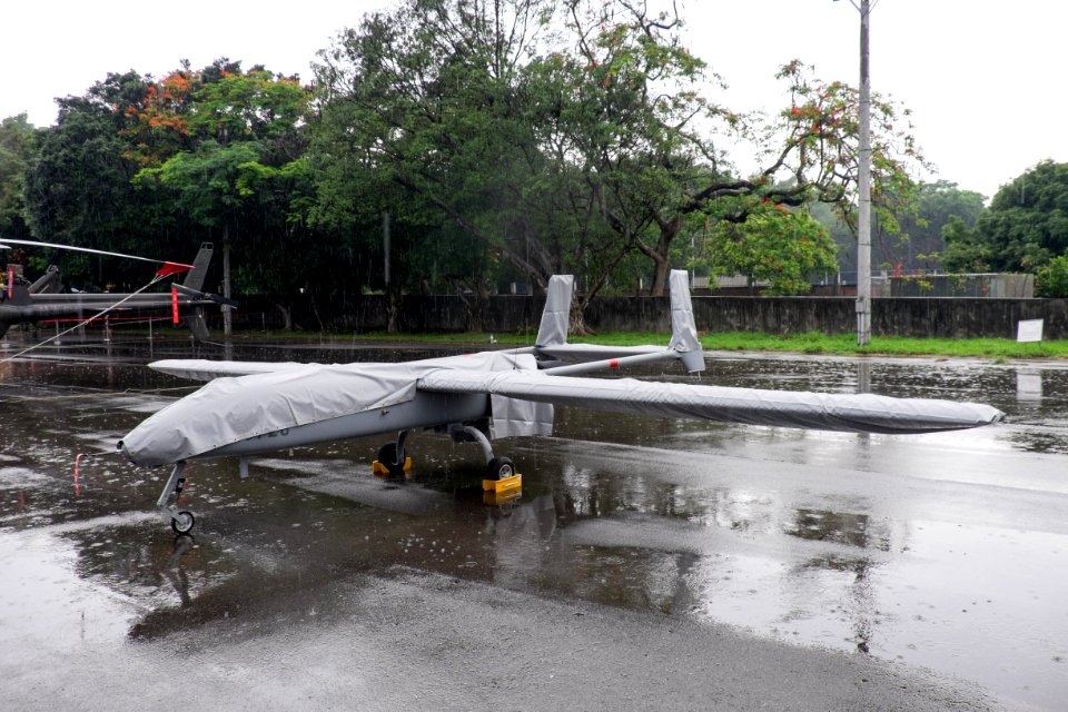 Covered UAV 9728 at Chengkungling Ground in Rainy Day 20150606