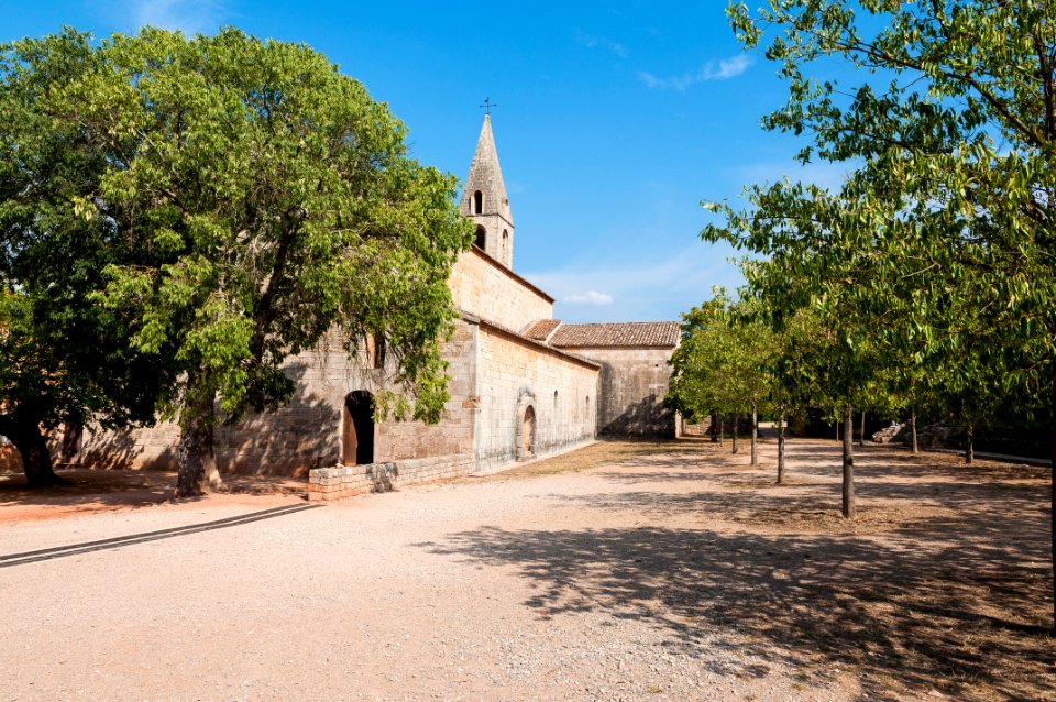 Cour de l'Abbaye du Thoronet