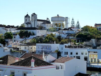 Tavira portugal cityscape