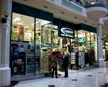 Dublin Stephens Green Shopping Centre Carrolls Gift Shop
