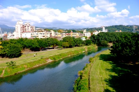 East View of Waishuang Creek from Fulin Bridge 20150102a