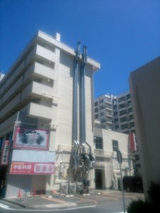 Duct of Yakiniku restaurant