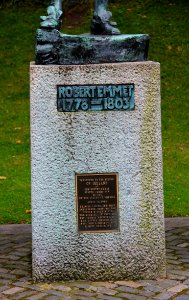 Dublin St Stephens Green Robert Emmet Statue 02