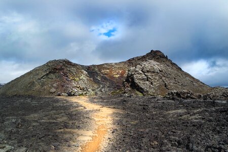 Iceland landscape heat