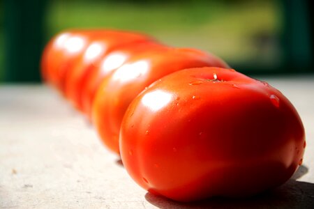 Red tomato color image nature