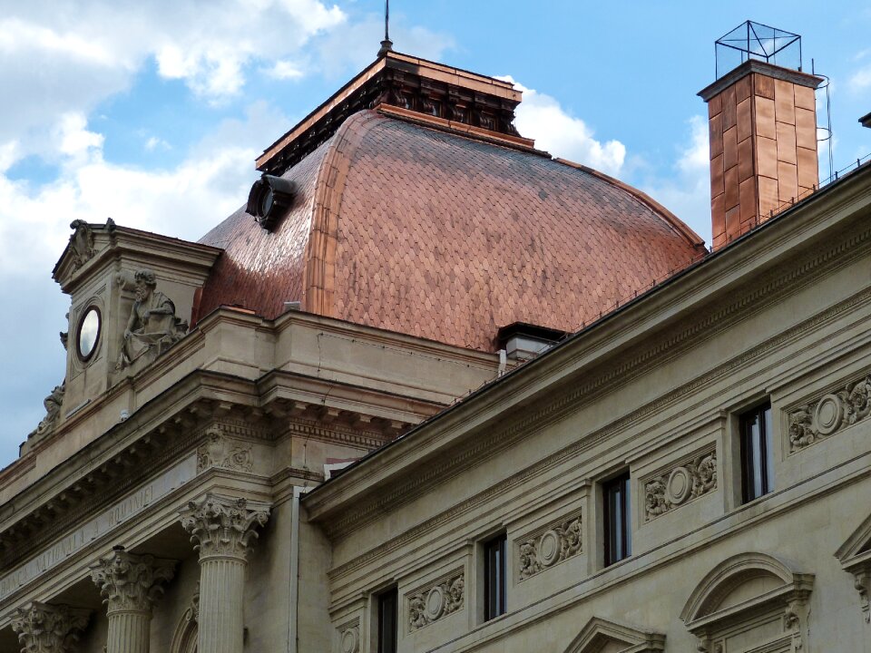 Historically museum roof