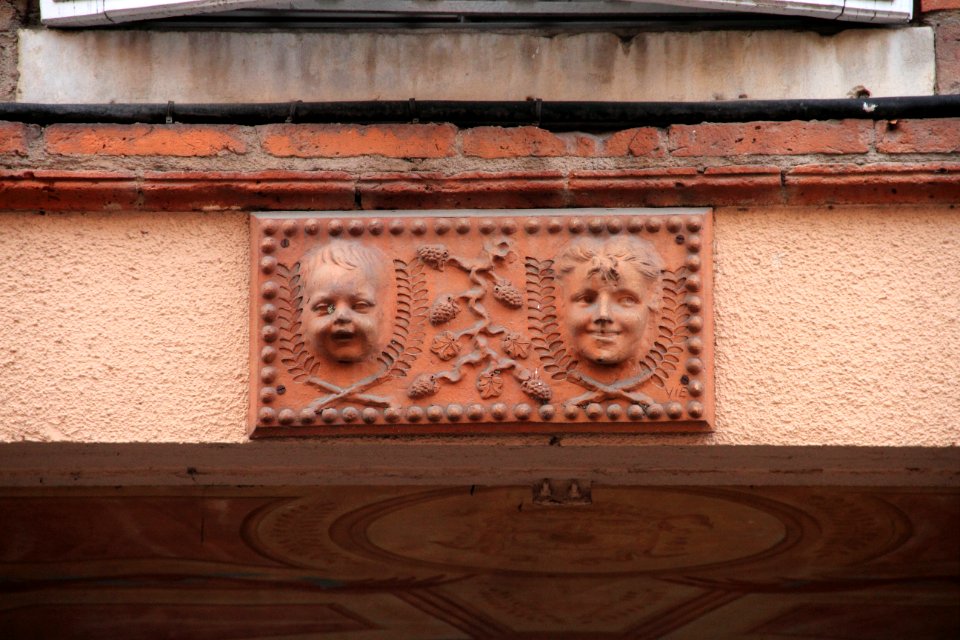 Element architectural, Rue des potiers, Toulouse 01