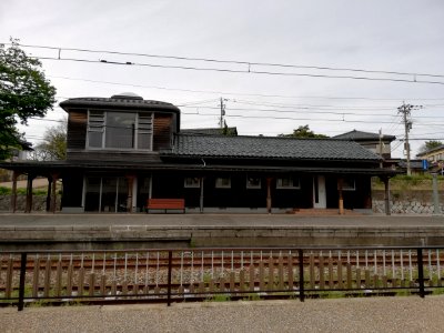 Echizen Railway Mikuni Awara Line Mikuni-Minato Sta. 20210504 01