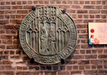 Dublin St Audoens Church Cornmarket Seal of St Anne 01