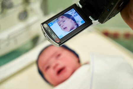 Mom newborn beautiful