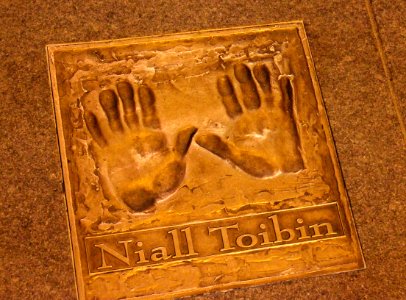Dublin Gaiety Theatre Handprint Niall Toibin