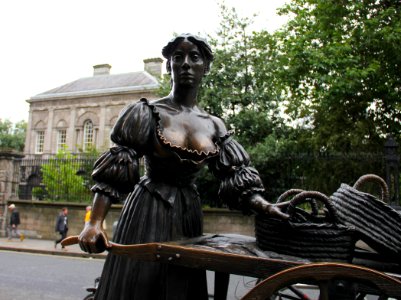 Dublin Grafton Street Molly Malone 2 photo