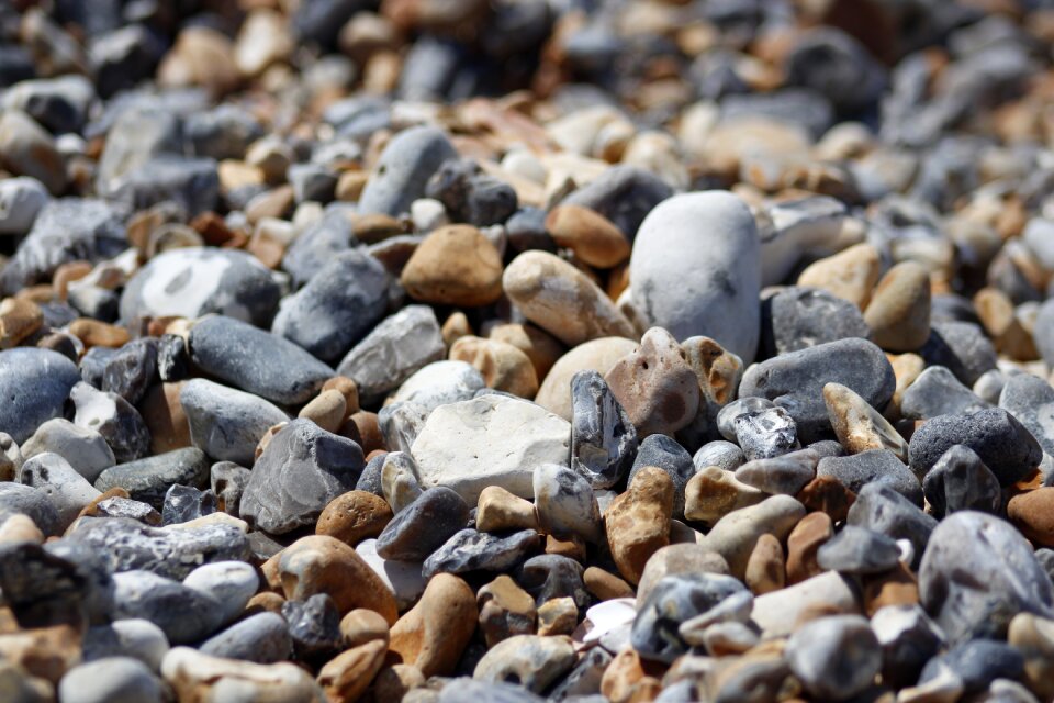 Nature rock sand photo