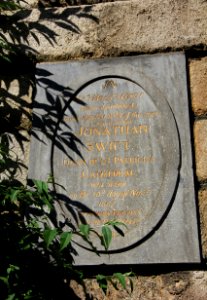 Dublin Castle Jonathan Swift Birthplace Plaque