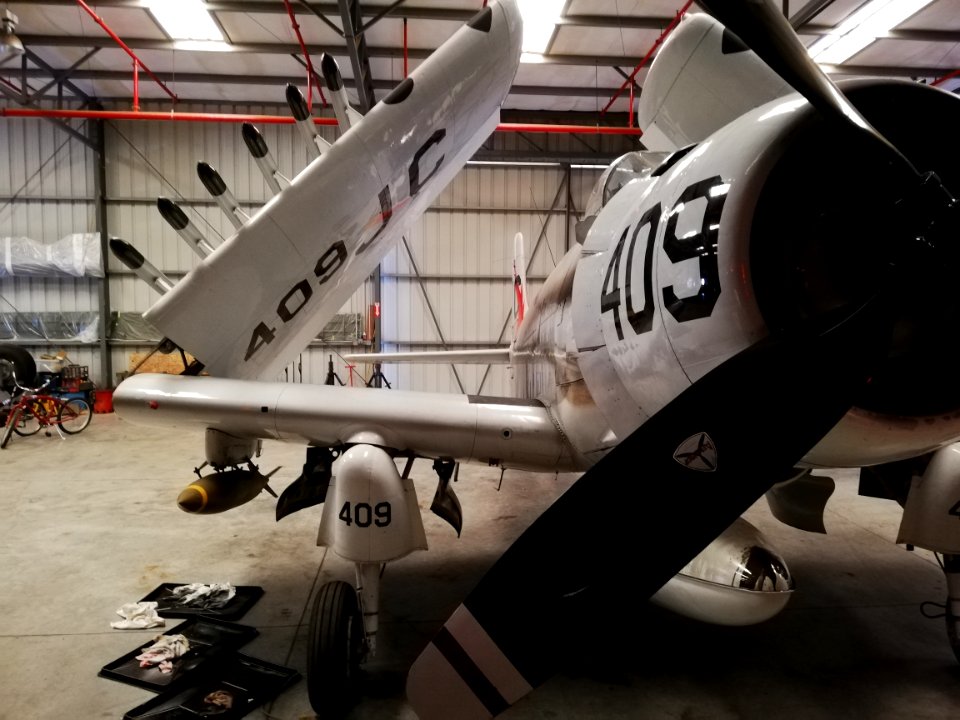 Douglas AD-4NA Skyraider ‘409 - Navy - VA-176 - JC - 22697’ (NX409Z) (26247489508)