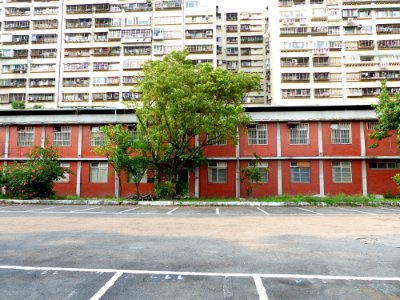Dormitory D at Former ROCAF Headquarters Front View 20140405