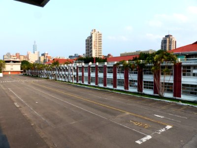 Administration Building of Former ROCAF Headquarters North Side View from Joint Meat Hall 20140405b
