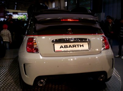 Abarth 500C rear Poznan 2011