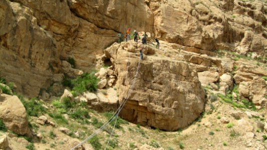 A group of mountain climbers in Mirabad - Nishapur 03