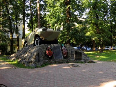 Afganistan war memorial in Bucha 3