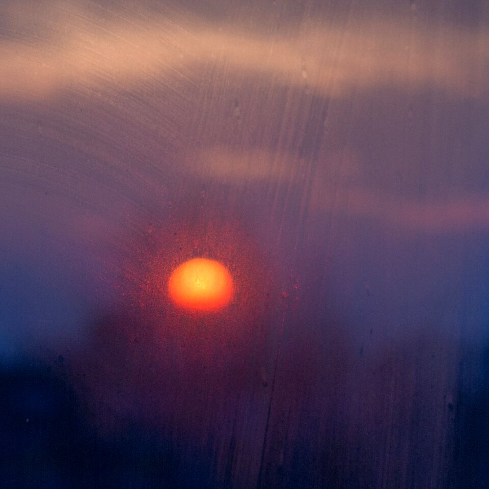 Dark night sky