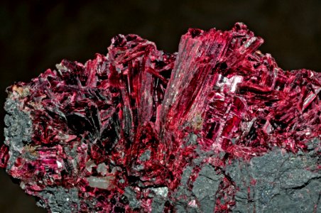Érythrite et quartz (Maroc)