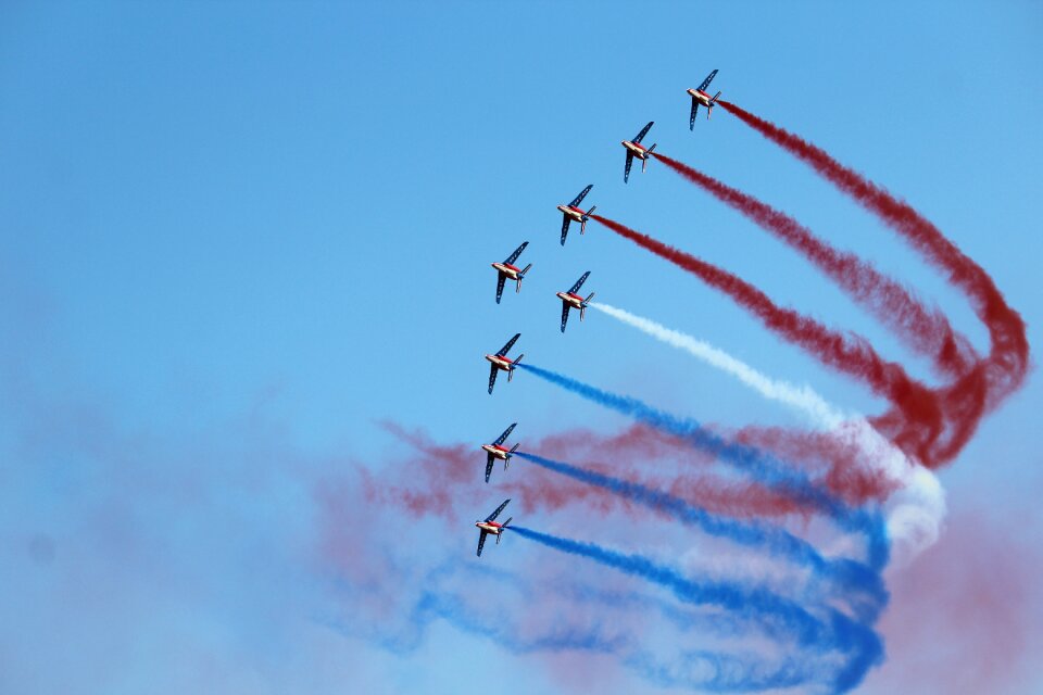 Fly aircraft patrol of france