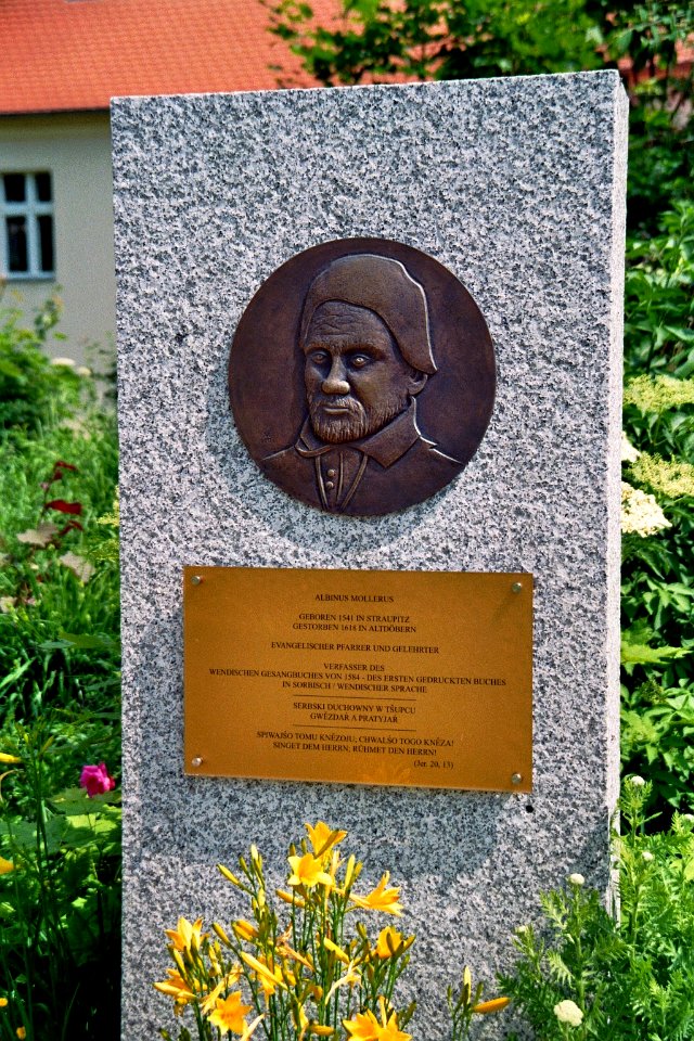 Albin Moller Denkmal Straupitz