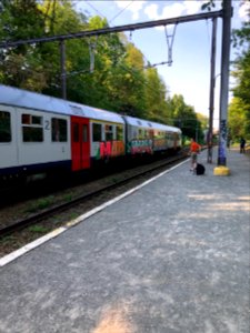 AM86 Nmbs SNCB - Gare de Boondaal 8 mai 2018