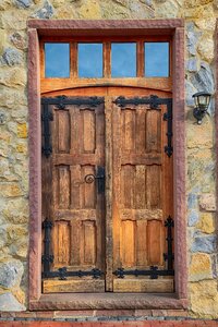 Old old door wooden door photo