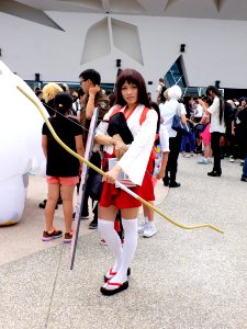 Aircraft Carrier Akagi Fleet Girl Cosplayer at FF26 20150829a