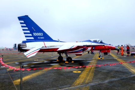 AIDC F-CK-1A 10003 Display at Ching Chuang Kang AFB Apron 20161126b