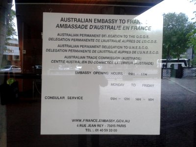 Ambassade d'Australie en France 4