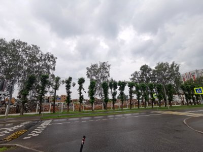 Снос автокомбината на Большой Очаковской улице