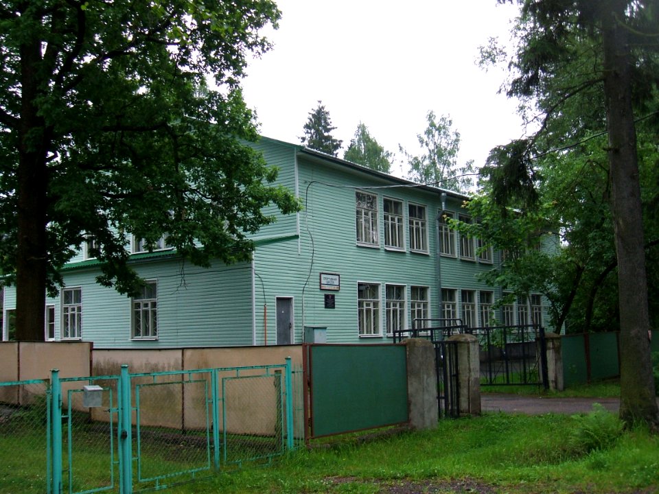 Спортшкола в п.Песочный СПб здание