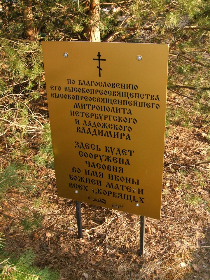 Сестрорецк к возведению часовни на Угольном острове