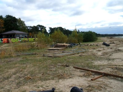 Сестрорецкий курорт Наводнение 1.4м 29.09.2011