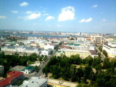 Улицы Лобачевского и Дзержинского в Казани