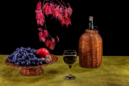 A glass of wine glass binge