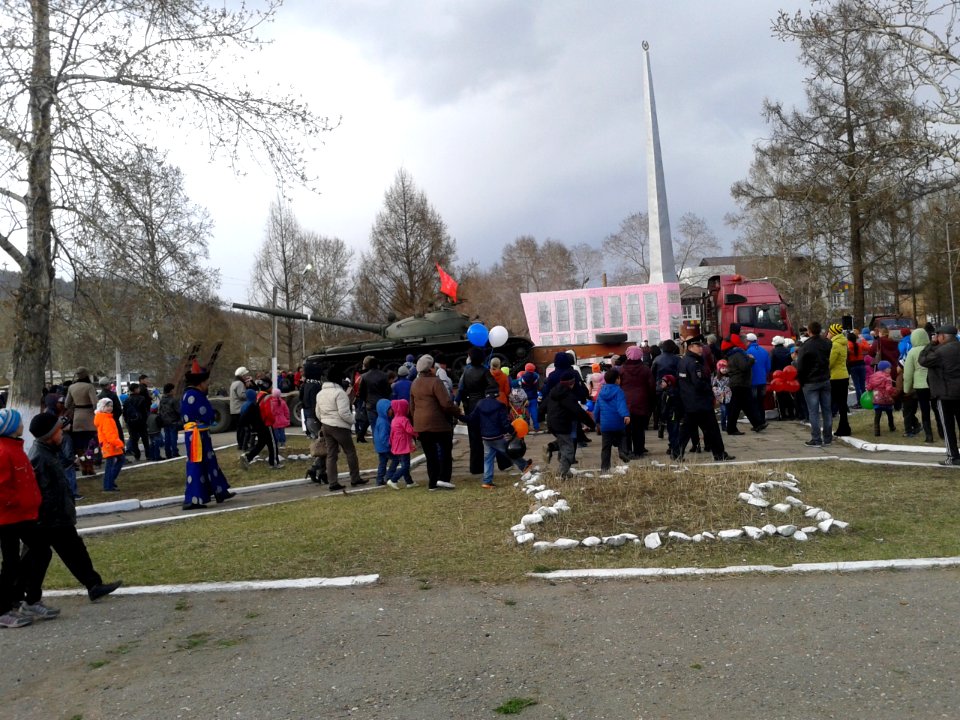 Приезд Генерал-танка в Закаменске